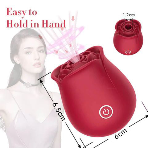 New Rose Suction Toy 1 rose toy clit sucker red