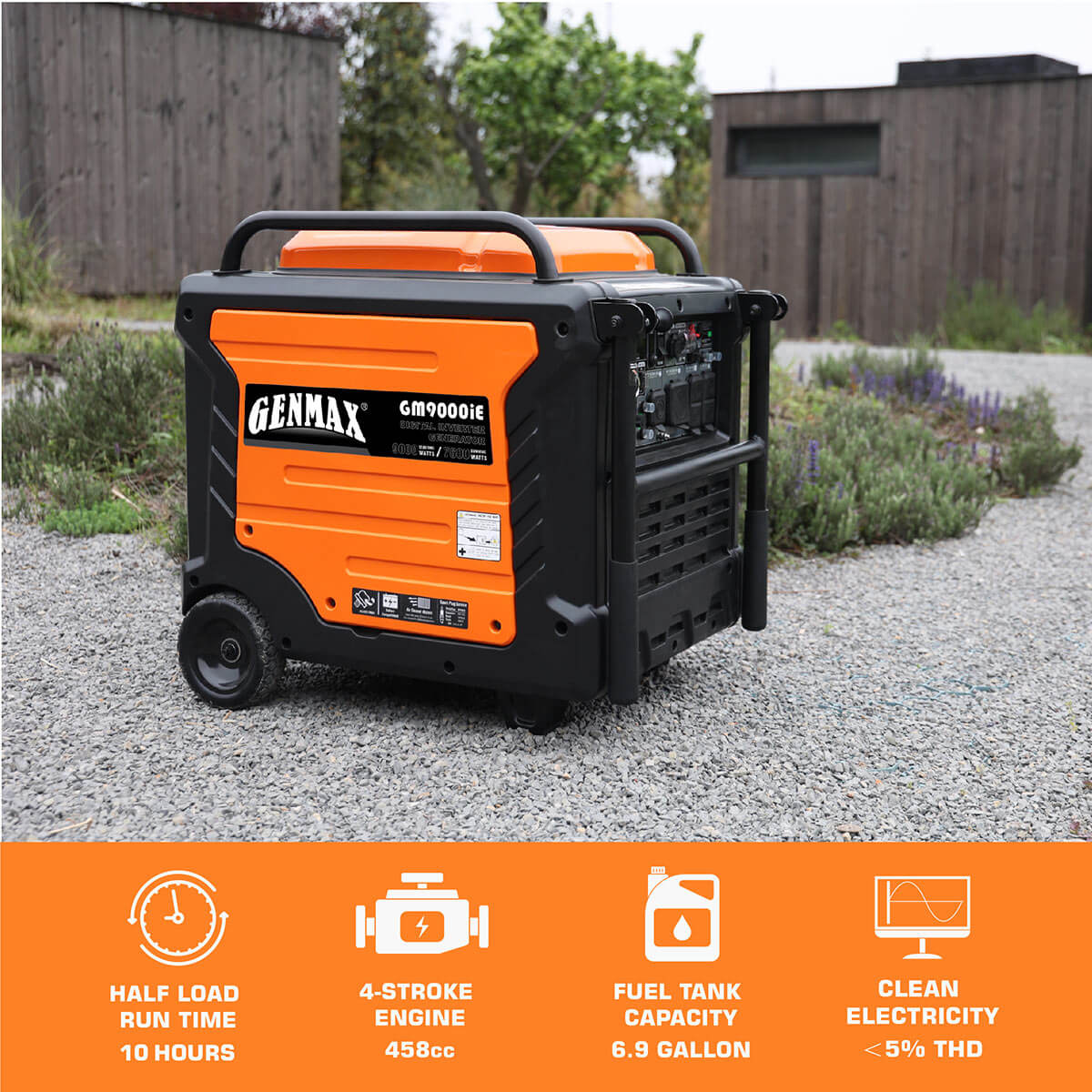 GM9000iE Gasoline Inverter Generator
