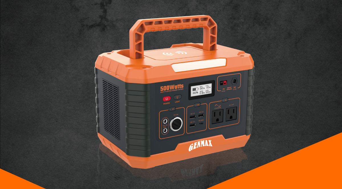 GENMAX MP500 500 Watt Portable Power Station
