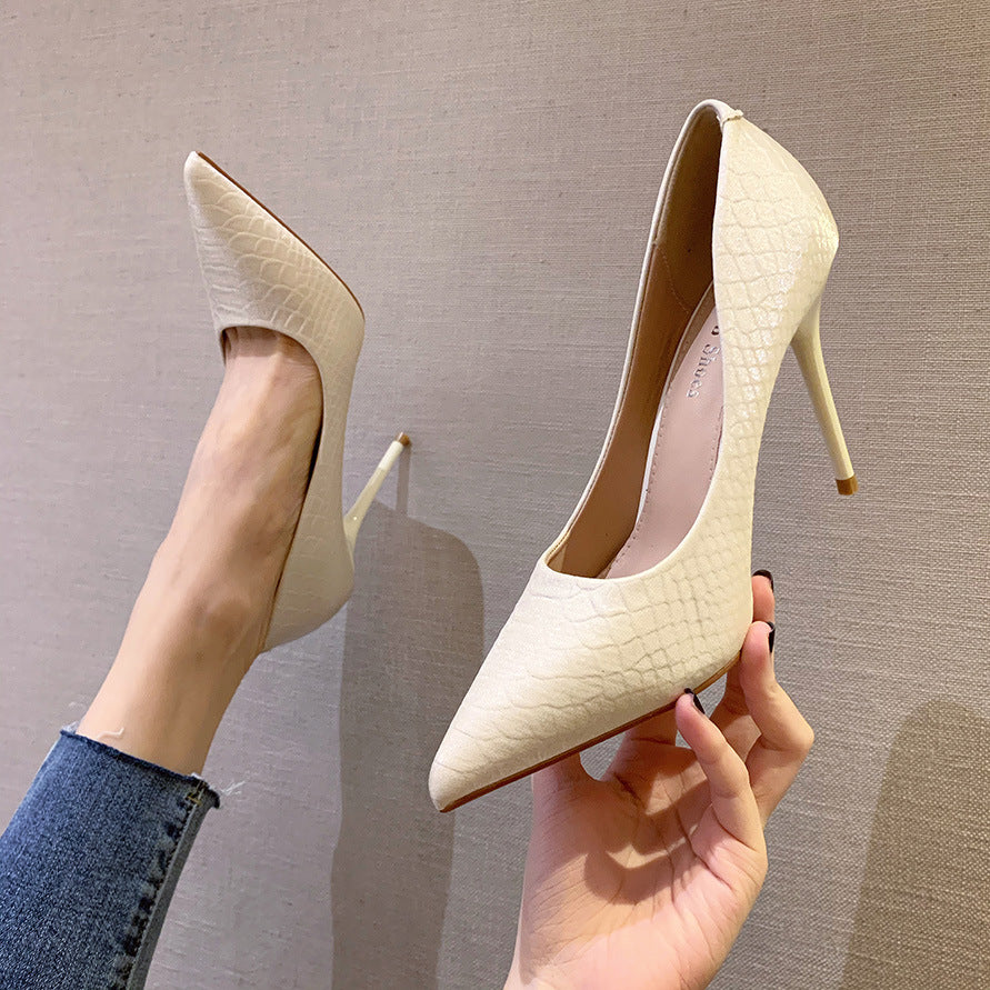 Lady Pointed Pumps High Heel