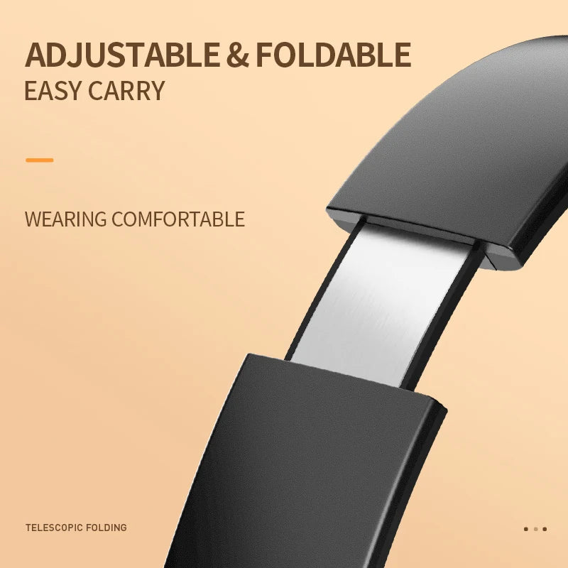 OEM headband style foldable best wireless handsfree headset earphone earbuds audifonos bluetooth V5.3 headphones