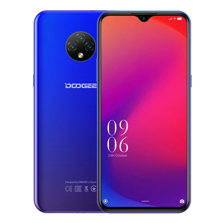 DOOGEE X95 2GB+16GB 6.52 inch Mobile Phones 4G Android 10 Smartphones