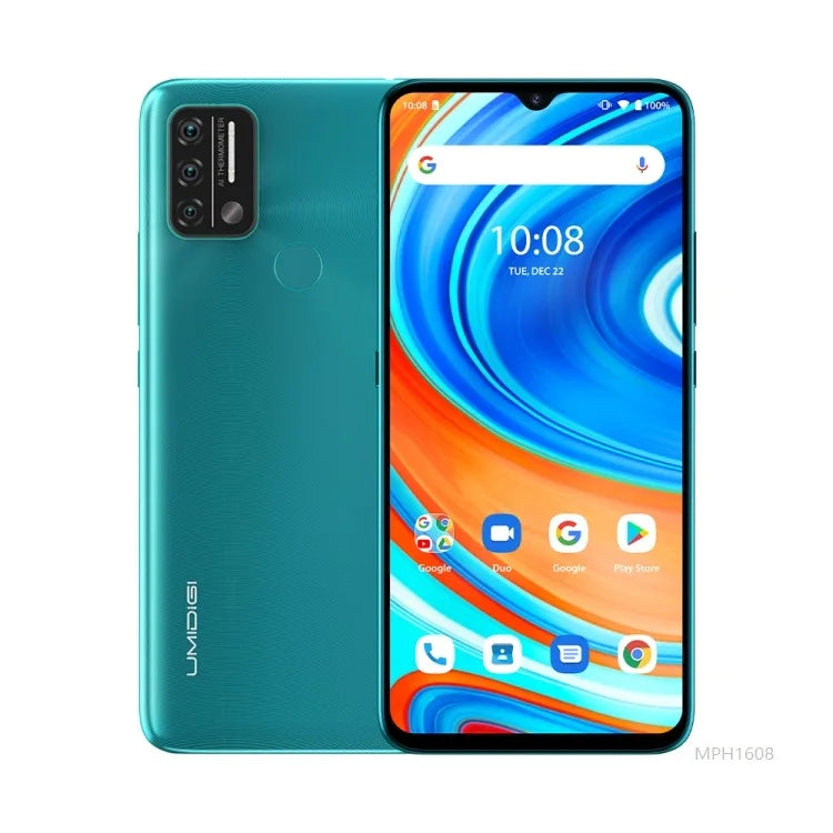 UMIDIGI A9 6.3 inch Triple Back Cameras 5150mAh Battery 4G cellular mobile phone support Google Play