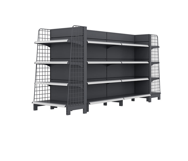 Supermarket convenience store shelves