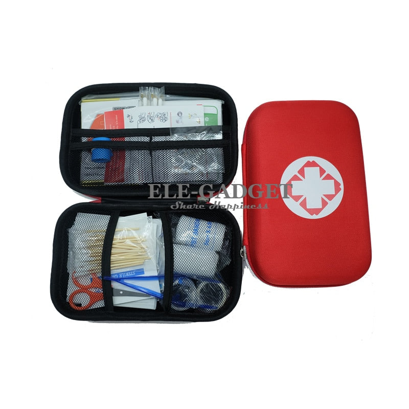93pcs Portable Travel First Aid Kit