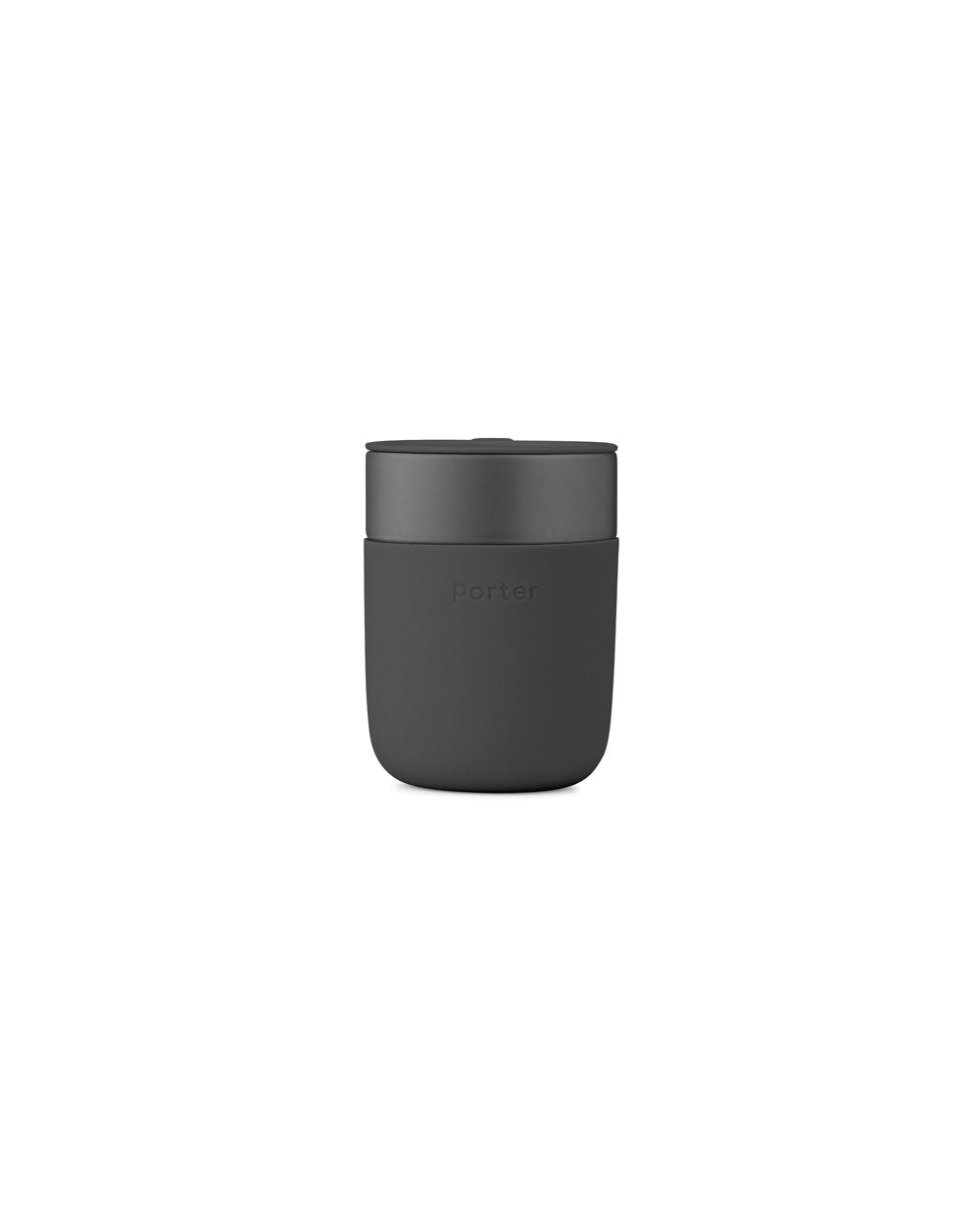 Porter Ceramic Mug: Charcoal