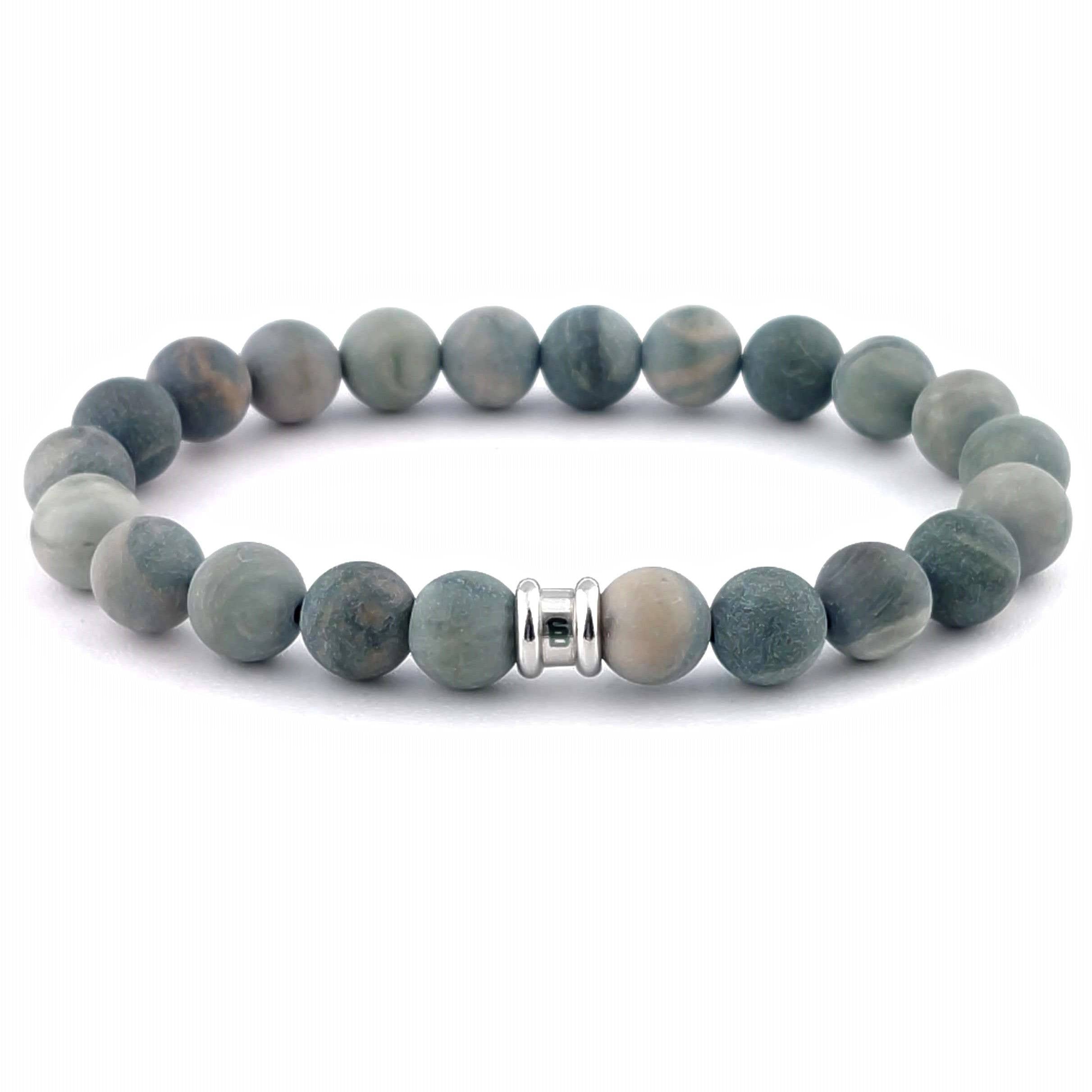 Steel and Barnett - Stones Bracelet Basic - Matt Mud