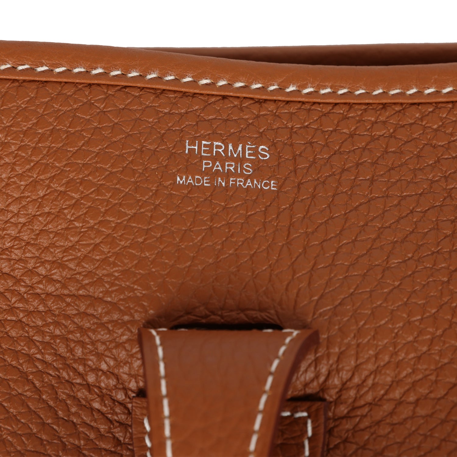 Hermes Evelyne III PM Gold Clemence Palladium Hardware