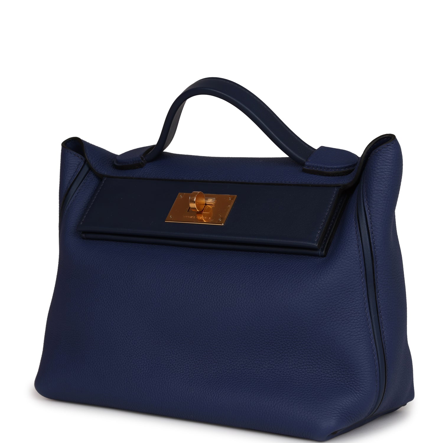 Hermes 24/24 29 Bleu Saphir Togo and Bleu Navy Swift Gold Hardware