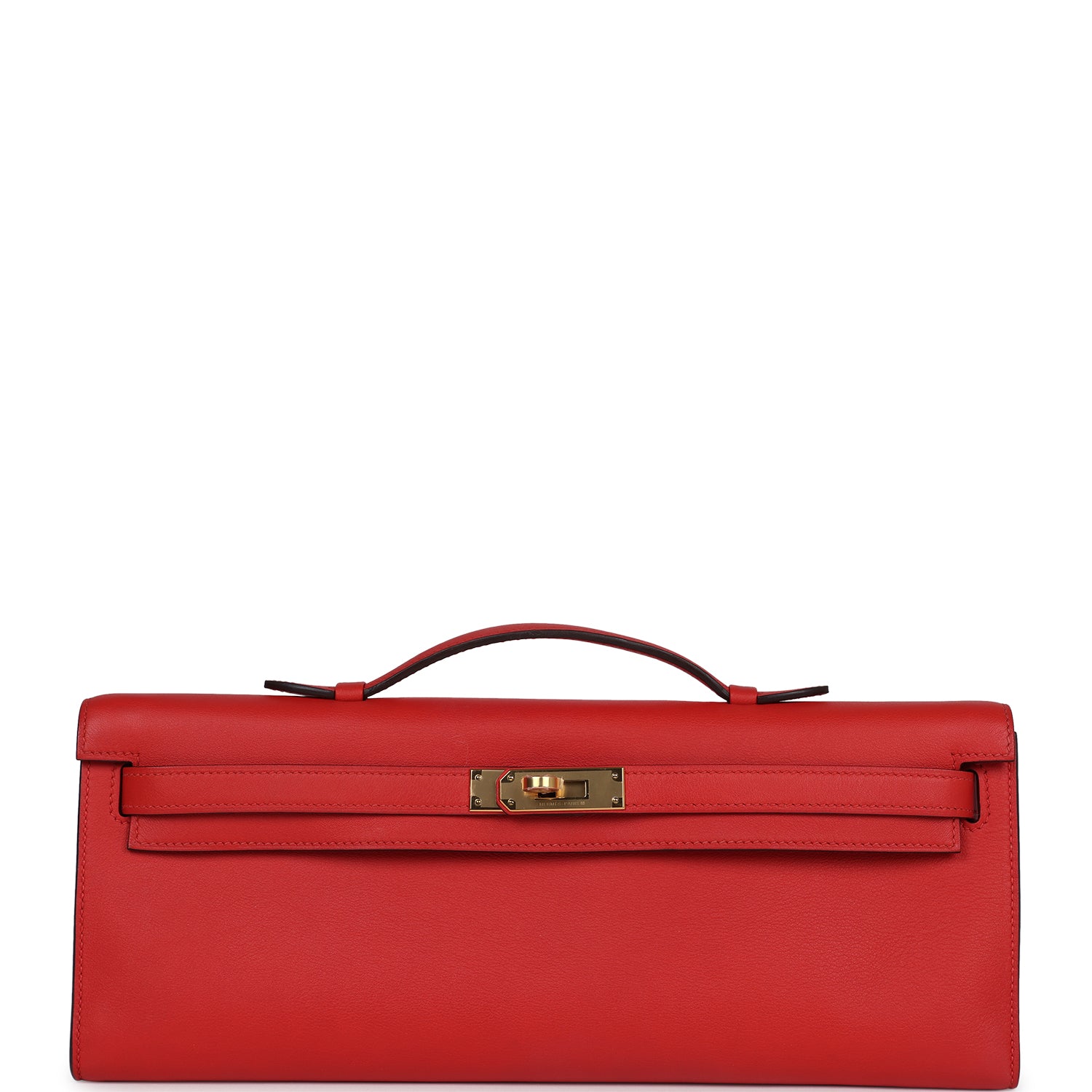 Hermes Kelly Cut Rouge Tomate Swift Gold Hardware