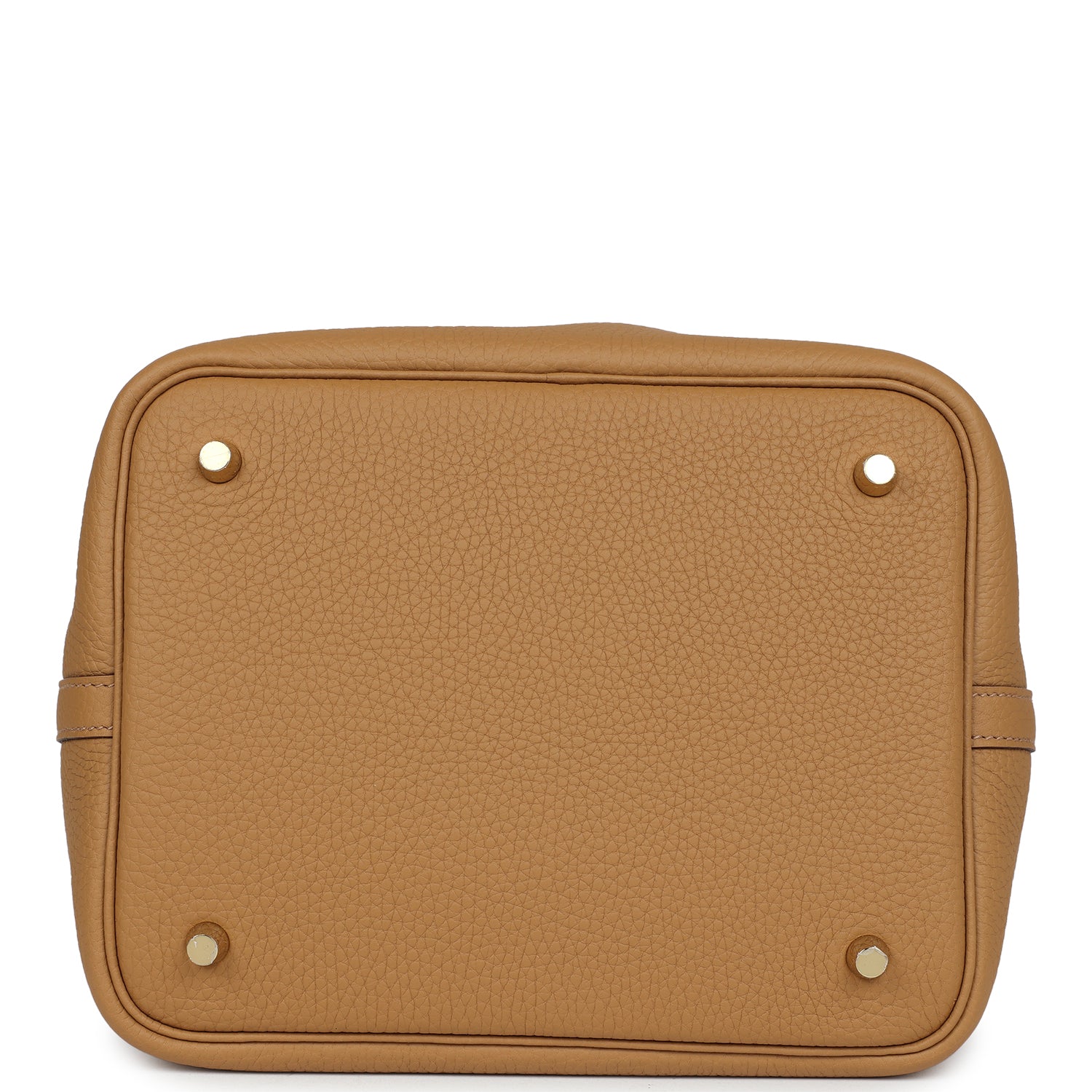 Hermes Picotin Lock 22 Biscuit Clemence Gold Hardware