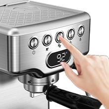 Geek Chef 20 bar espresso machine,  with milk frother