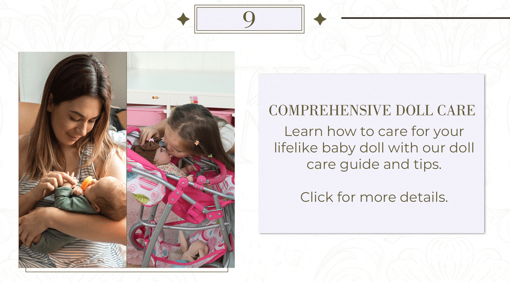 Kaydora offers a comprehensive doll care detail to help you better know and play with your realistic doll purchased from Kaydora.