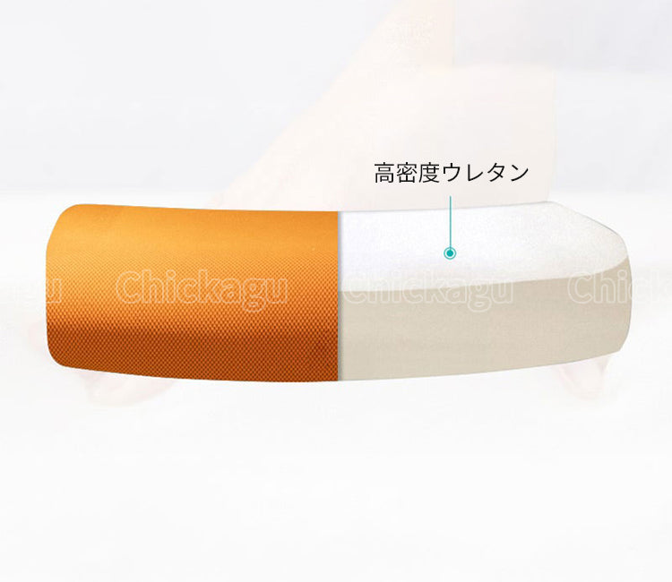 メッシュ 通気性 ファブリック リクライニング ウレタン 五本脚ベース チェア オフィスチェア ワークチェア キャスター 床のキズ防止 快適 シンプル BGY-C038 chickagu