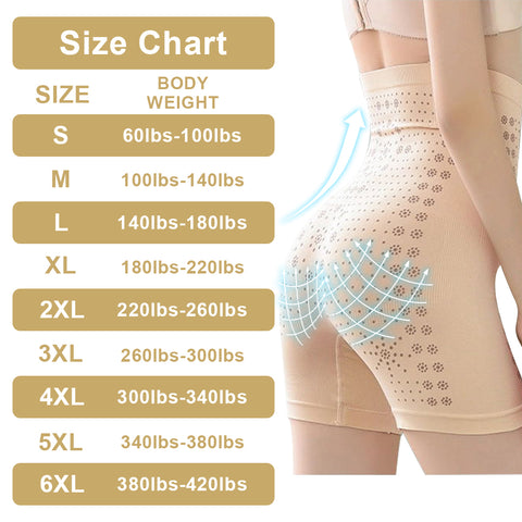 EXPECTSKY™ High waisted Ice Silk ion Fiber Repair Shaper shorts