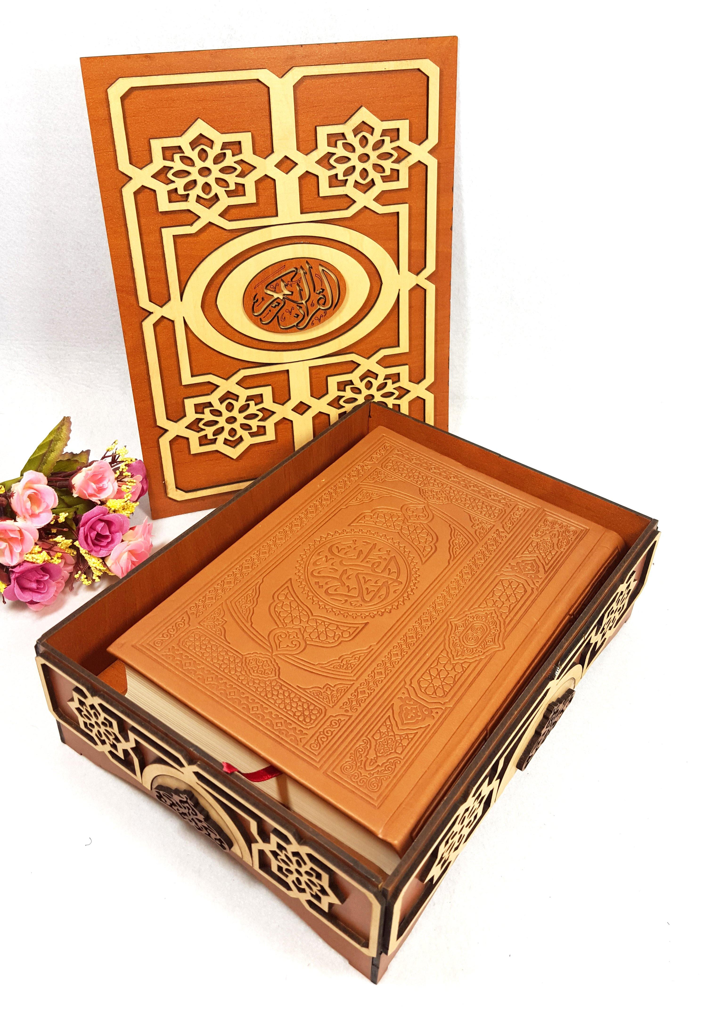 Handmade  Wood Quran Box 9