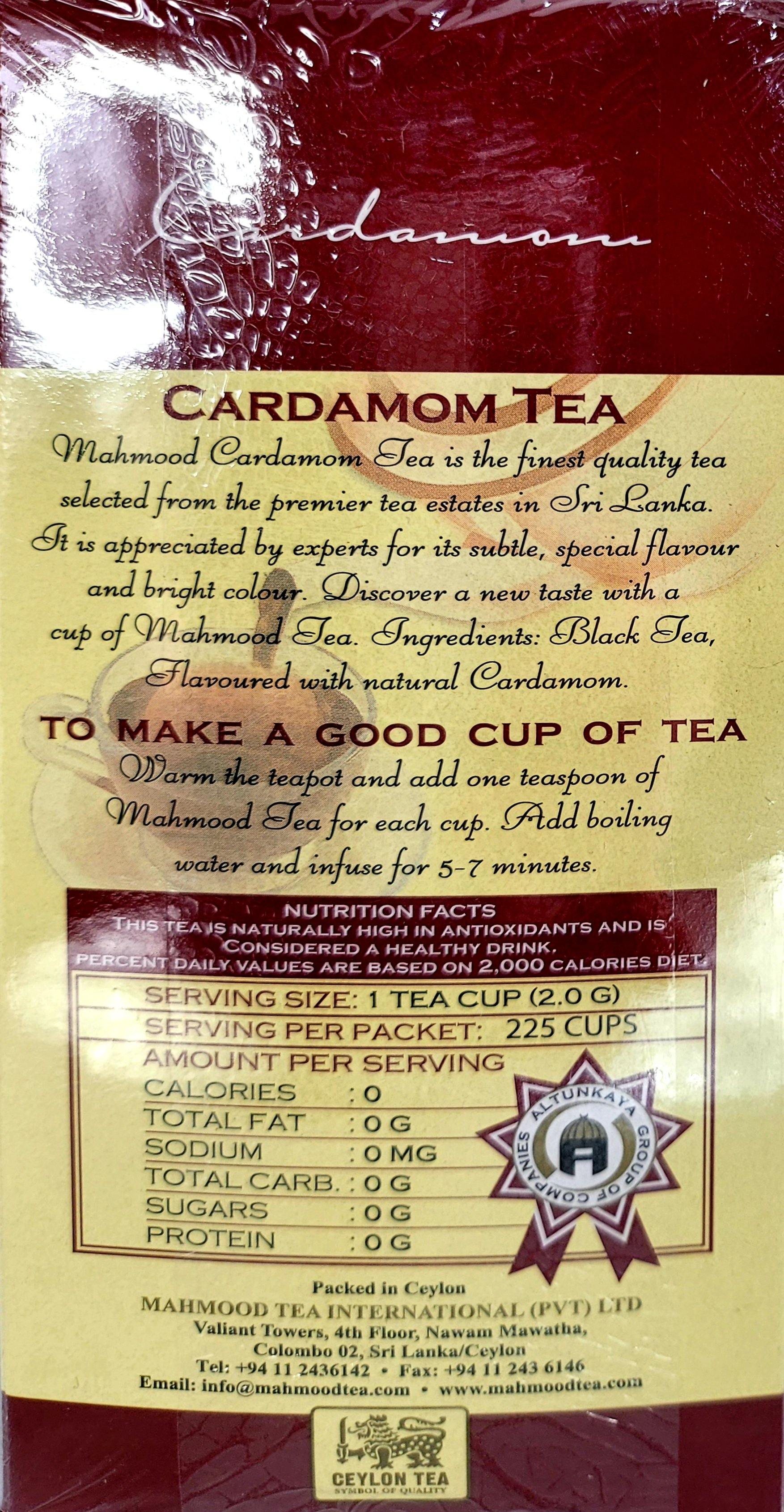 Mahmood Tea Cardamom Tea Loose
