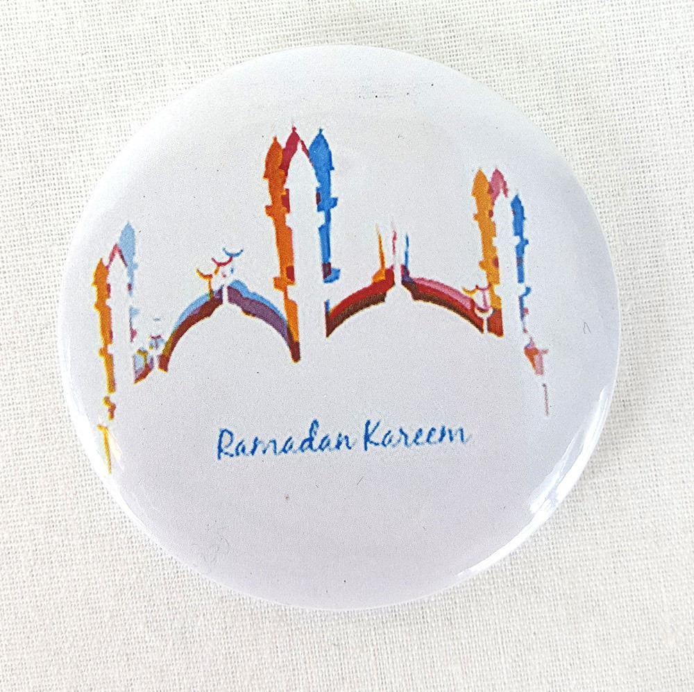 Muslim BADGE BUTTON PIN 