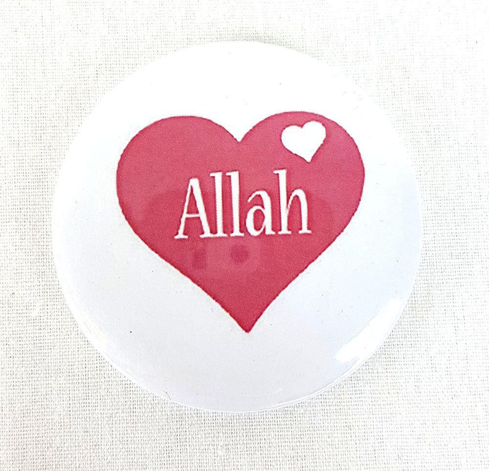 Muslim BADGE BUTTON PIN 