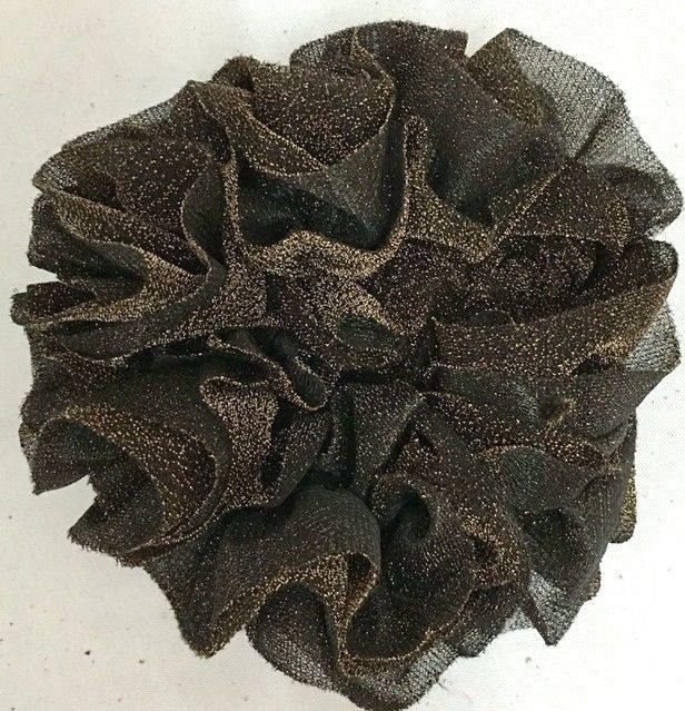 Khaleeji Volumizer Scrunchie Large Maxi Flower Hair Tie Bun Scarf