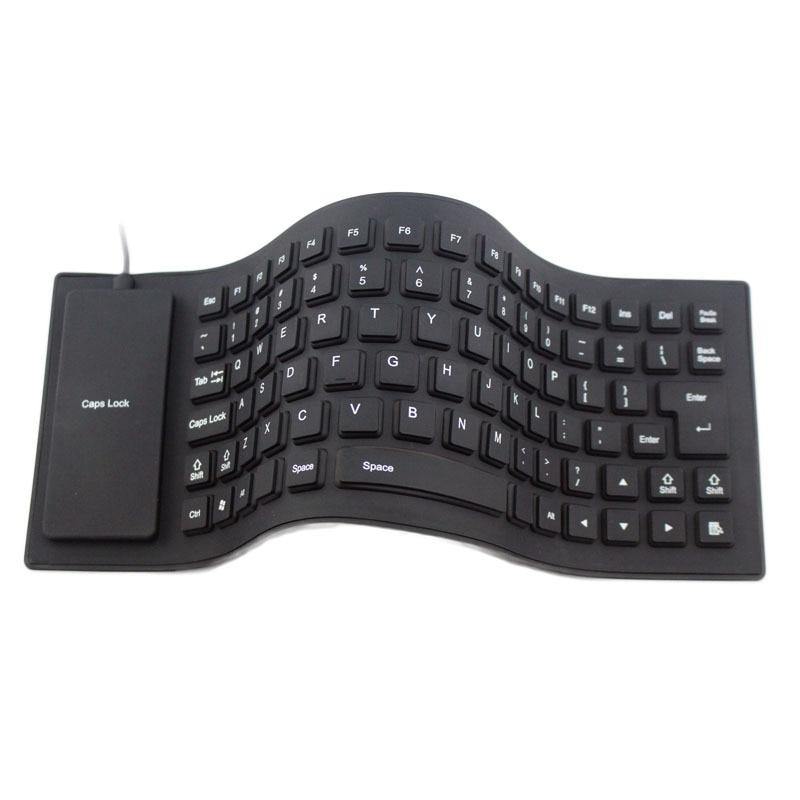 Silicone Foldable Waterproof USB Keyboard