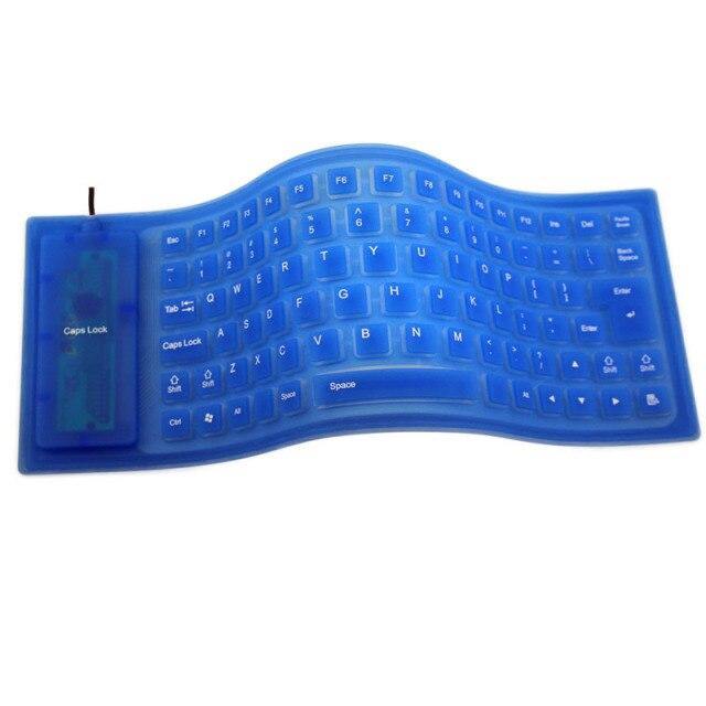 Silicone Foldable Waterproof USB Keyboard