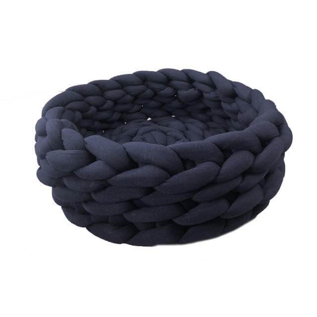 Handmade Knit Pet Bed