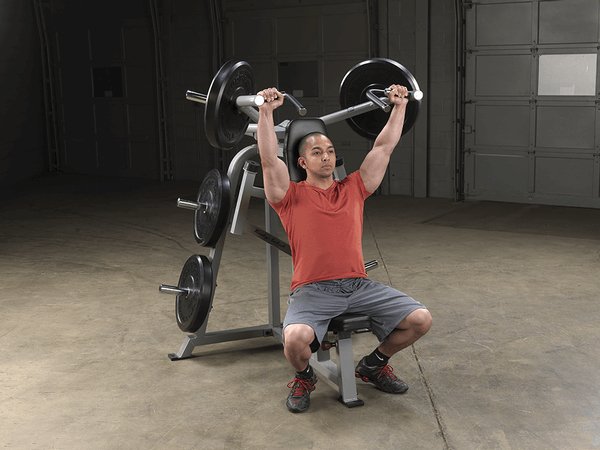 Body Solid Pro Club Line Leverage Shoulder Press