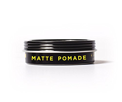 BYRD Hair Matte Pomade - Medium Hold, No Sheen, For All Hair Types, Mineral Oil Free, Paraben Free, Phthalate Free, Sulfate Free, Cruelty Free, Water Based, 3.35oz