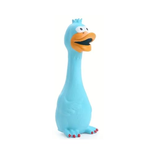 SEDLAV Screaming Chicken Dog Toy - Interactive Rubber Squeeze Sound Toy for Kids and Dogs - Resistant and Funny Chew Bite Toy for Parties and Training.