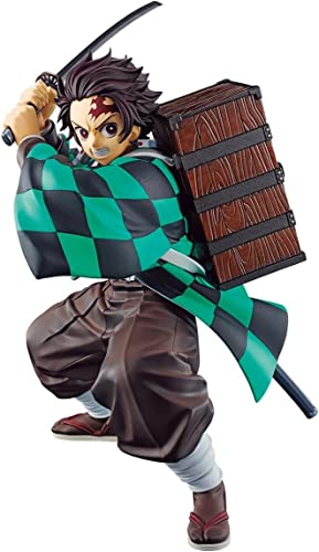 Bandai Spirits Ichibansho Ichiban - Demon Slayer: Kimetsu no Yaiba - Tanjiro Kamado (The City Where Demons Dwell), Figure 7.5 inch