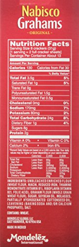 Nabisco, Grahams, Original, 14.4oz Box (Pack of 3)