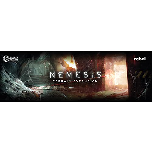 Rebel Nemesis Board Game Terrain Expansion | Sci-Fi Horror Game | Strategy Game | Cooperative Adventure Game for Adults and Teens | Ages 14+ | 1-5 Players | Avg. Playtime 1-2 Hours | Made by Rebel