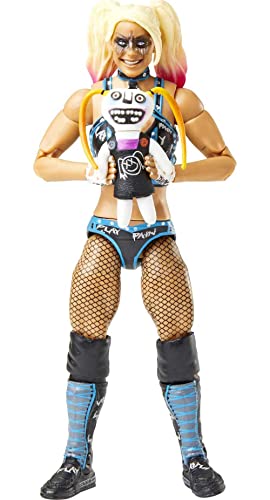 Mattel WWE Action Figures, WWE Elite Alexa Bliss Figure with Accessories, Collectible