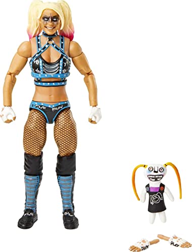 Mattel WWE Action Figures, WWE Elite Alexa Bliss Figure with Accessories, Collectible