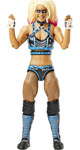 Mattel WWE Action Figures, WWE Elite Alexa Bliss Figure with Accessories, Collectible