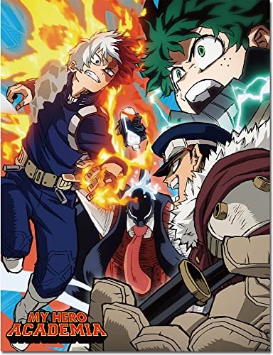 Great Eastern Entertainment My Hero Academia S5 - Group Art #E Throw Blanket