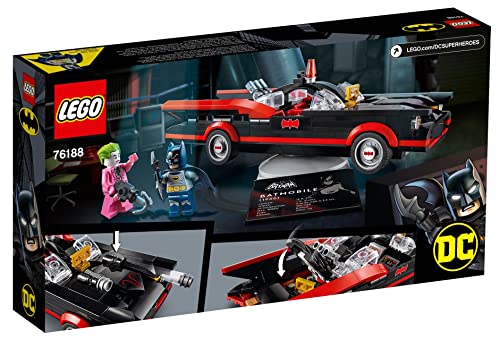 Lego Batman Classic Batmobile 76188 Building Toy with Joker Minifigure Authentic Construction Block Set