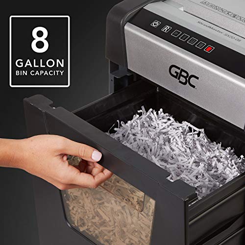 GBC Paper Shredder, ShredMaster, 20 Sheet Capacity, Cross-Cut, SX20-08 (1758502)