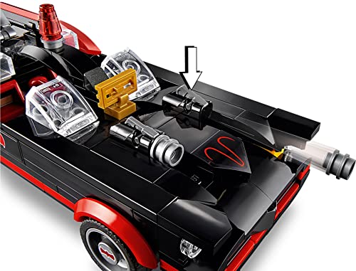 Lego Batman Classic Batmobile 76188 Building Toy with Joker Minifigure Authentic Construction Block Set