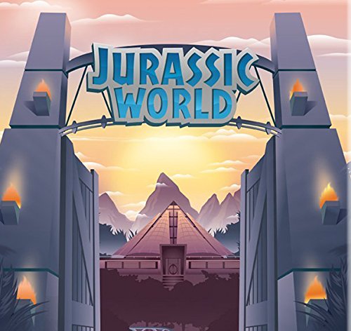 Factory Entertainment Jurassic World Park Gates Large Metal Sign