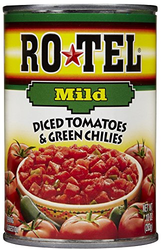 Ro-tel Milder Diced Tomatoes & Green Chilies - 10 oz