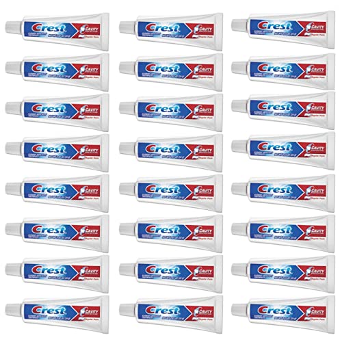 Crest Cavity Regular Toothpaste, Travel Size .85 oz. (Pack of 24)