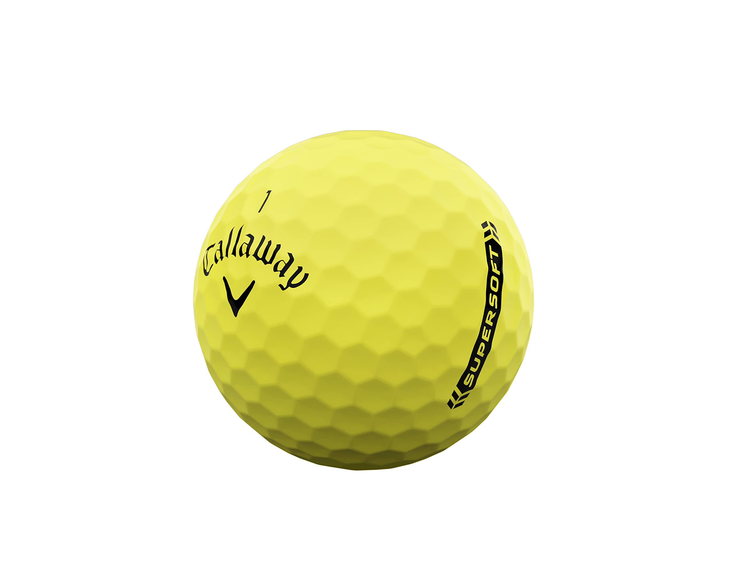 Callaway Golf Supersoft Golf Balls (2023 Version, Yellow)