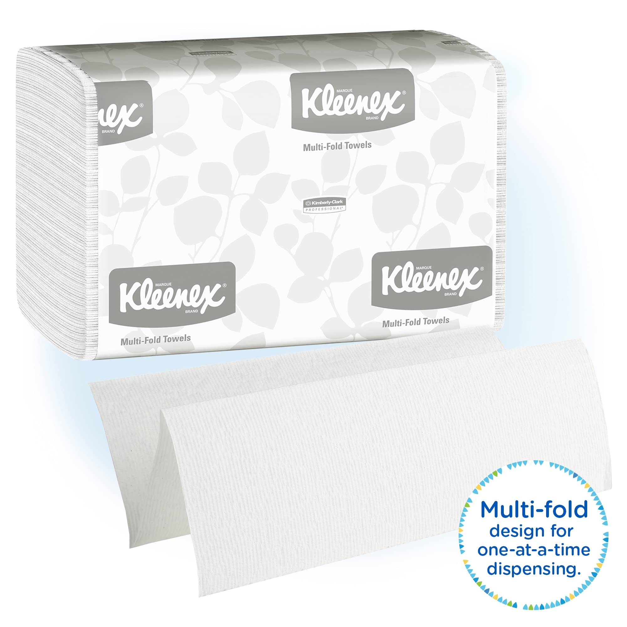 Kleenex? Multifold Paper Towels (01890), 1-Ply, 9.2