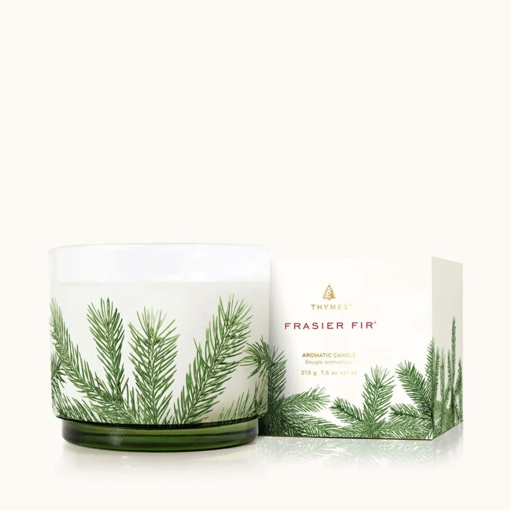 Thymes Frasier Fir Pine Needle Small Gift Candle