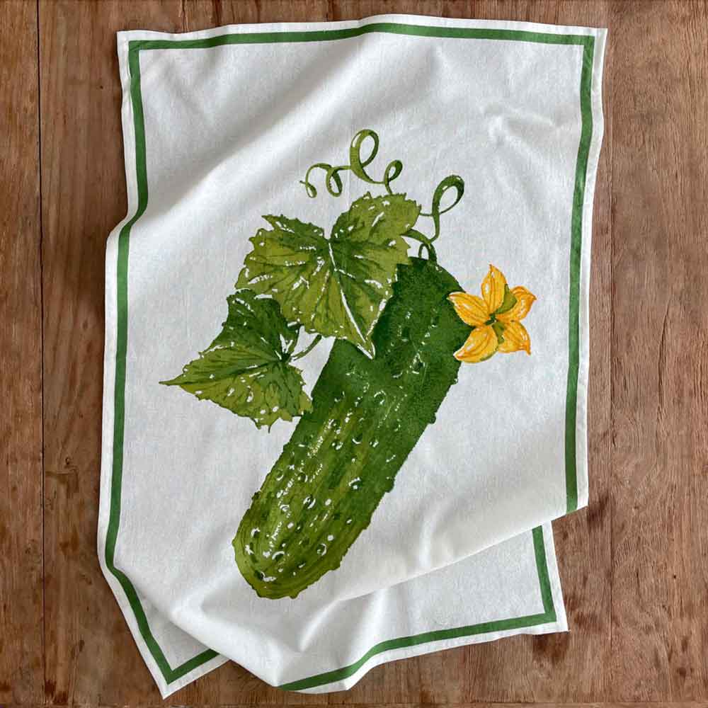 Cucumber Floursack Towel