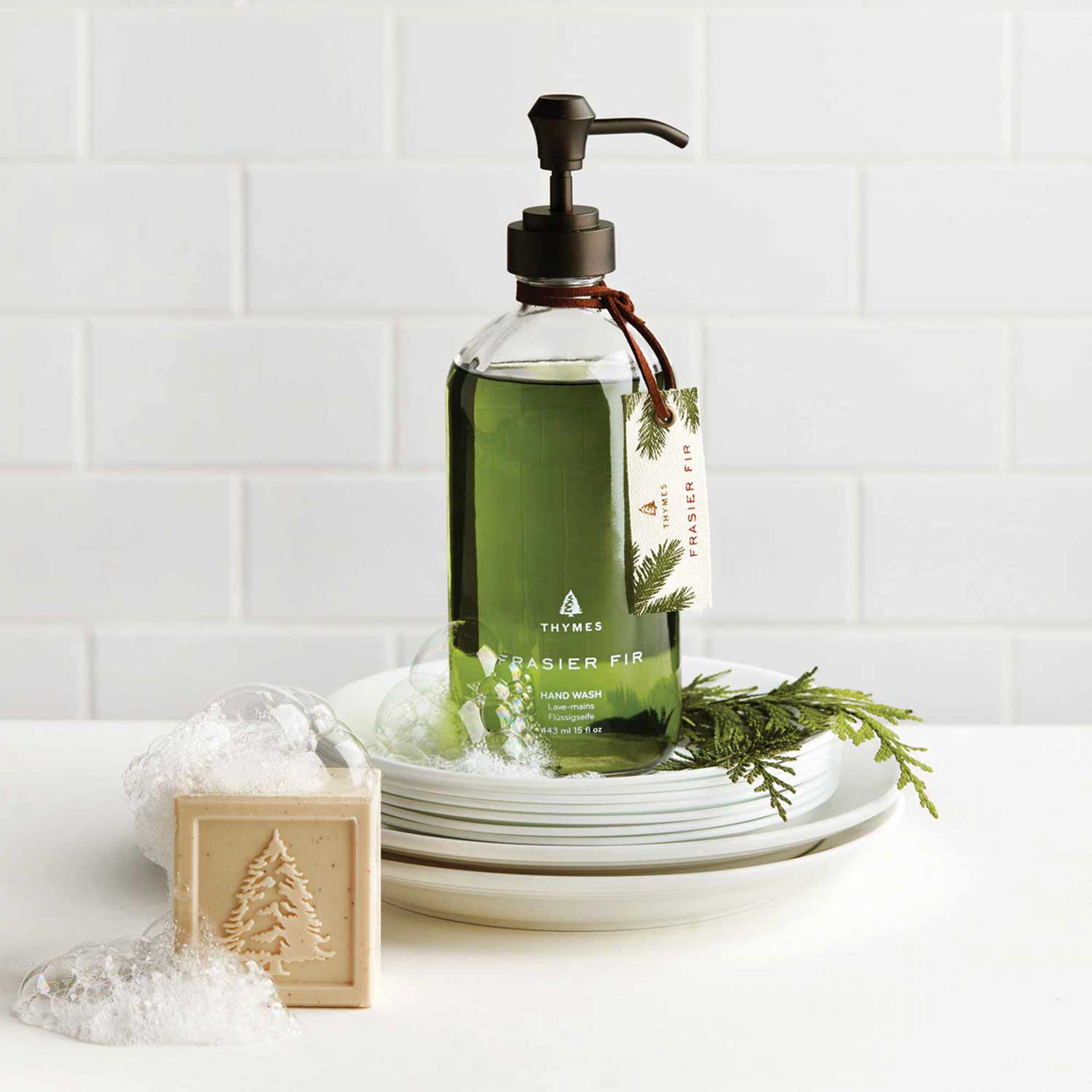 Thymes Frasier Fir Hand Wash 15 Oz