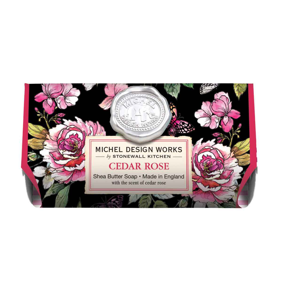 Michel Design Works Cedar Rose Bar Soap