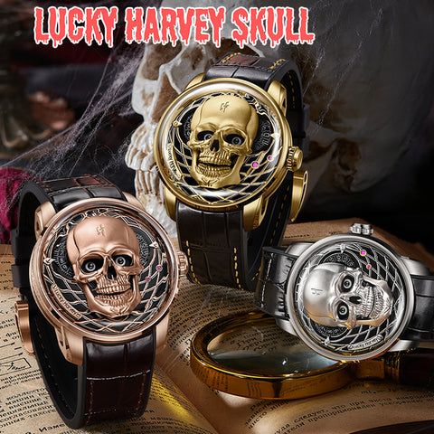 lucky harvey skull